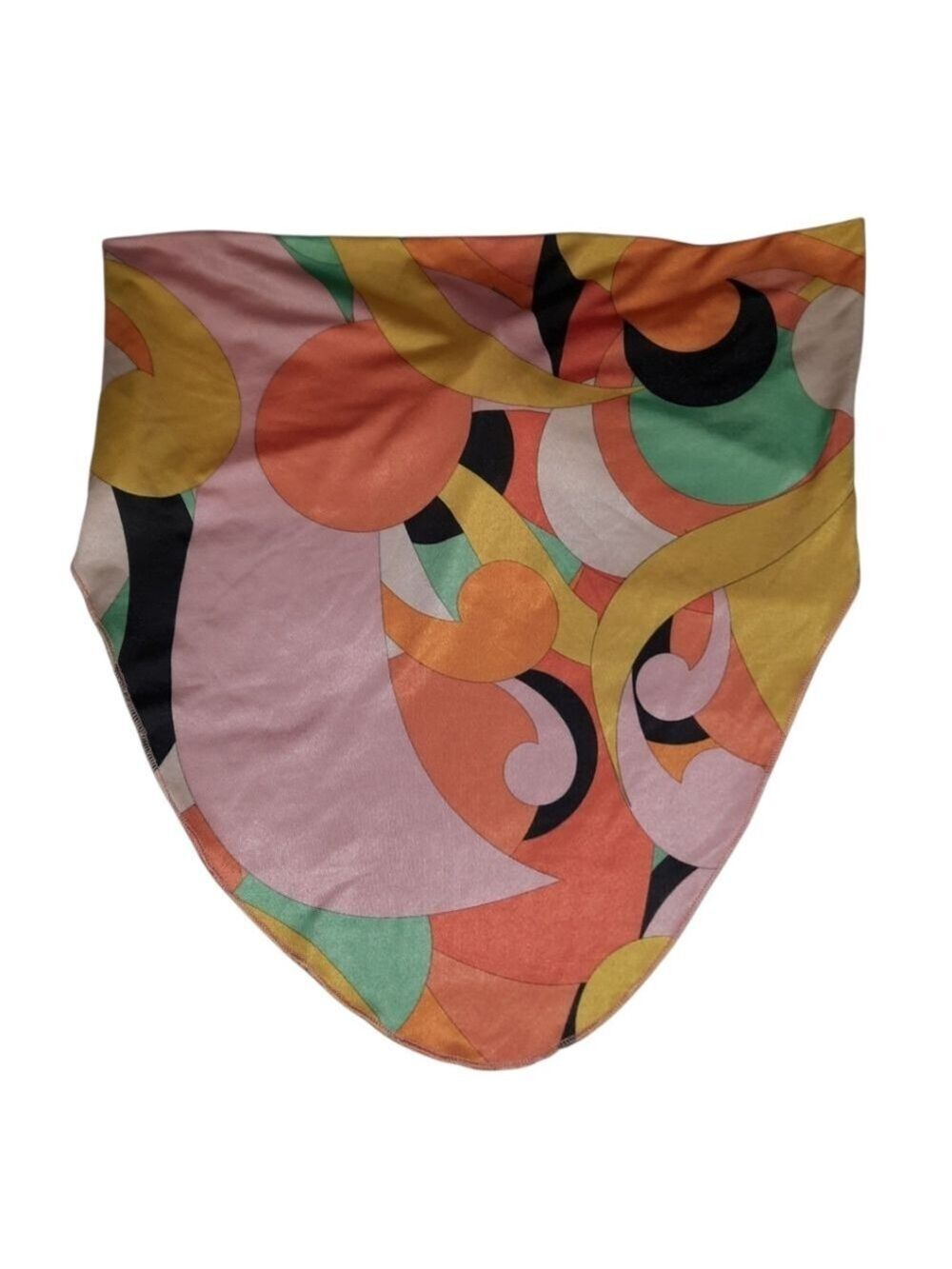 PrettyLittleThing Multicolored Tube Top Size 6